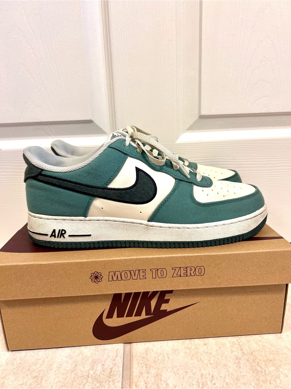 Nike Air Force 1 ‘07 LV8 Notebook Doodle Vintage Green active comfy men 11 sport